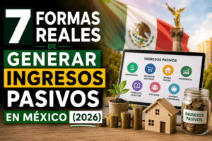 Siete formas reales de generar ingresos pasivos en Mxc3xa9xico