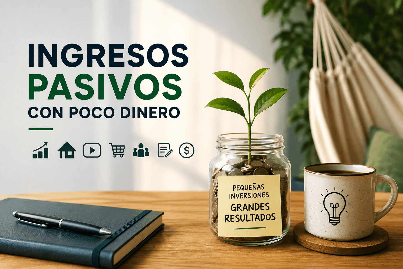 ingresos pasivos con poco dinero