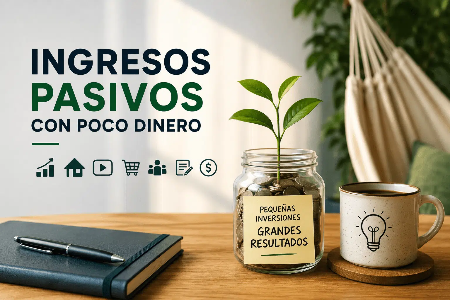 ingresos pasivos con poco dinero