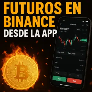 Operacixc3xb3n de trading de futuros en Binance celular