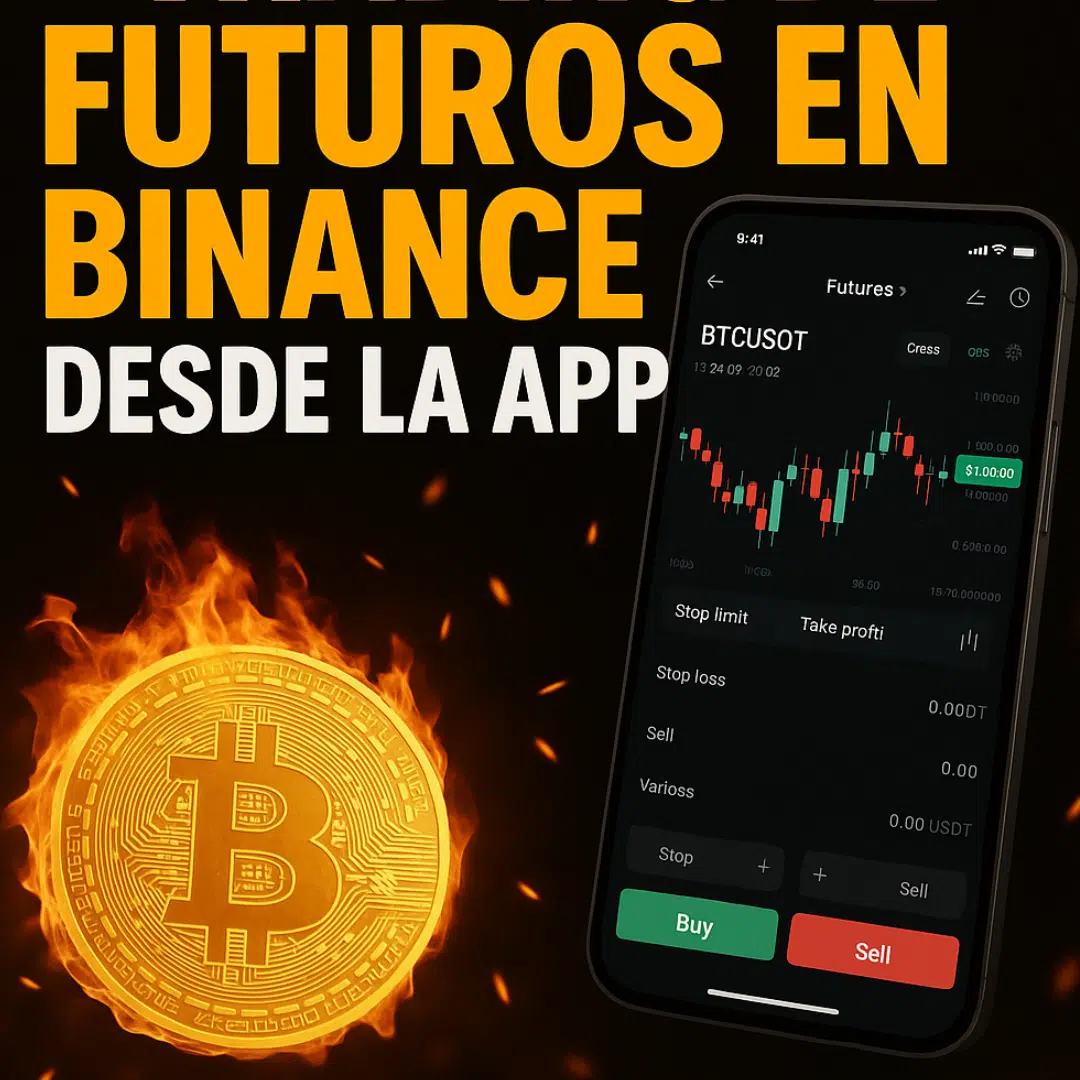 Operacixc3xb3n de trading de futuros en Binance celular